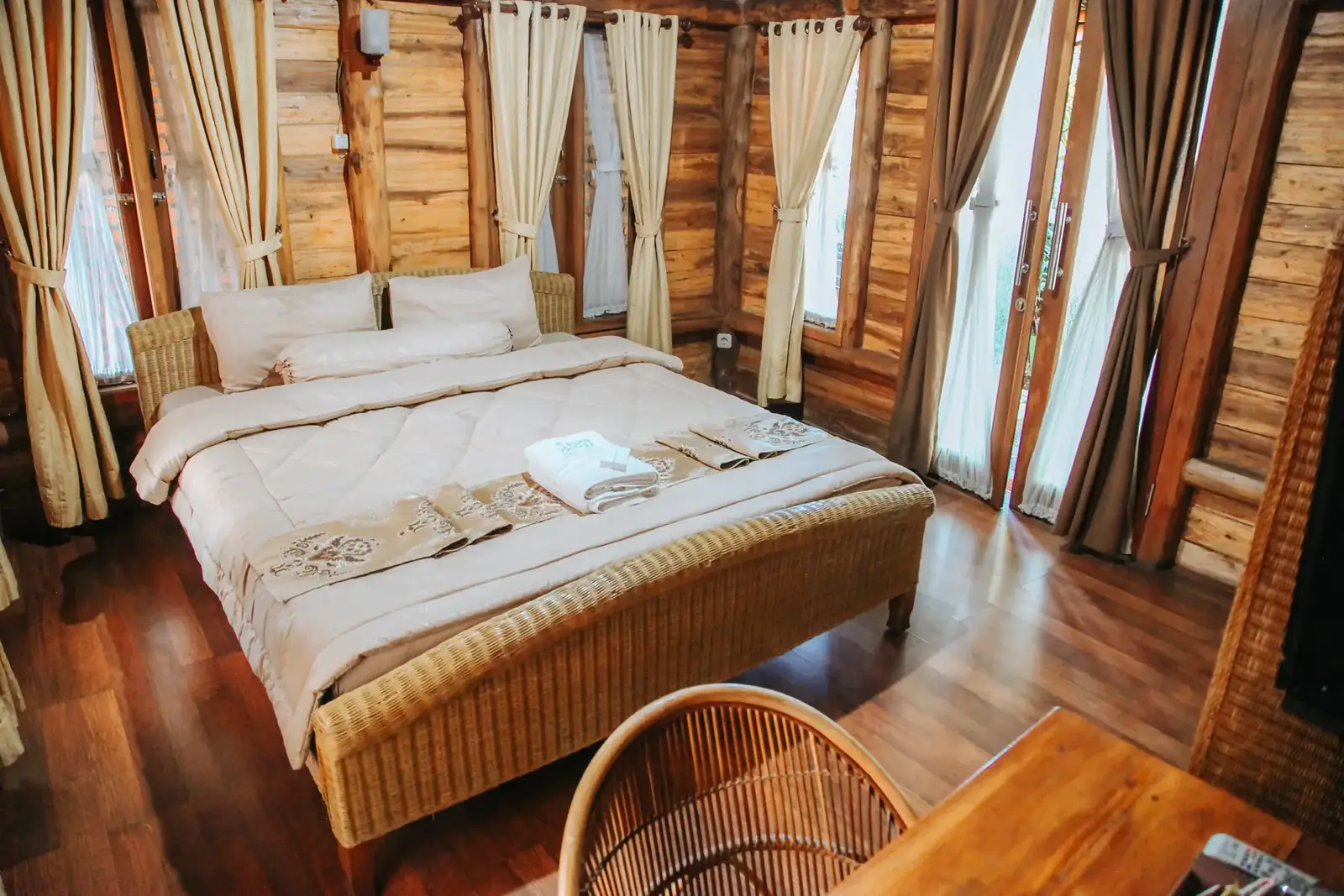 Type Mawadah - Hotel Double Bed di Saung Dolken Resort & Hotel Syariah