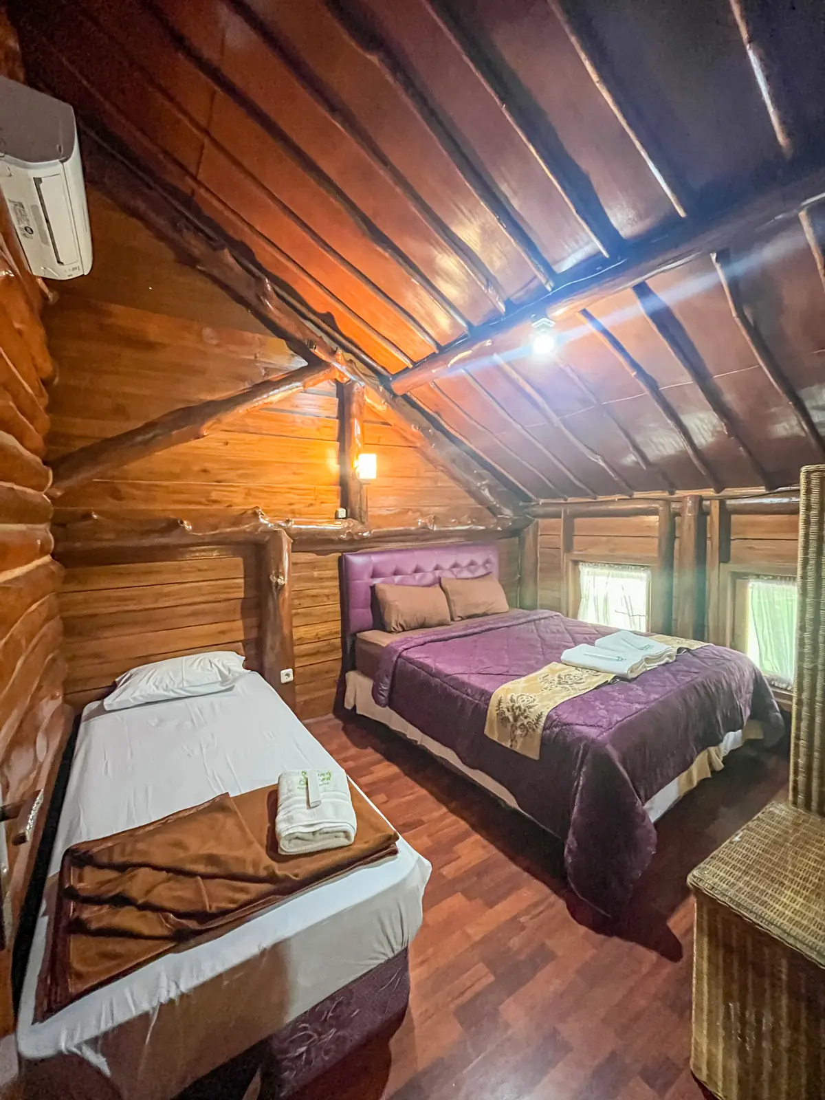 Type Villa Muzdalifah - Kamar Twin Bed Kamar Satu Saung Dolken Resort & Hotel Syariah